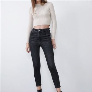 Zara Hi Rise Skinny Jean